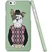 iPhone 6 Plus Case, ESR Illustrators Series Protective Case with Aesthetic Print Illustration Hard Back Cover for iPhone 6 Plus [5.5 inches] (Mr.Wow)