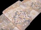 ★着物美人 ★袋帯 お仕立て付 留袖 訪問着用【白金 宝寿華文！】a171349★ タカラ