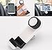 Portable Adjustable Car Air Vent Mount Holder 3.5'' - 6.3'' For Mobile Cell Phone iPhone 3 4 4S 5 5S 5C Samsung Galaxy Nokia HTC Blackberry Choose Color (White)