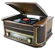 Soundmaster NR 513 Nostalgie Lecteur multifonctions CD / disques vinyles / cassettes audio / radio AM/FM (Import Allemagne)