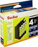 Geha Bonuspack E89-E92 kompatibel mit Epson Hersteller Nr. T061440-T061140