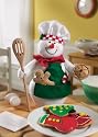 Bucilla 85449 Felt Aplique Table Topper- Snowman Chef