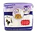 Wiki Wags Brand 12 Extra Small Disposable Male Dog Wraps (Waist 6