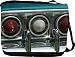 RikkiKnight Vintage Car Lights Messenger Bag - Book Bag ***with matching coin purse wallet*** -Schoo
