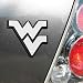 Attach this West Virginia auto emblem to your vehicle for a stylish 3D symbol of your team pride!