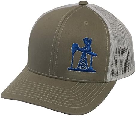 Pumpjack Cowboy Blue PJ Company Man, Trucker Style Hat, OSHA