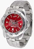 Arkansas State Red Wolves Sport Steel Band Ano-Chrome Men's Watch