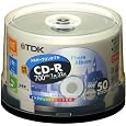 TDK CD-R�f�[�^�p 32�{���Ή��V���o�[�v�����^�u�� �|�b�g�P�[�X����50���p�b�N [CD-R80ESX50PS] TDK