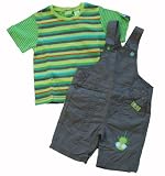 Dungarees - Overalls + T-shirt Bichos. Baby Boy (6m,12m)
