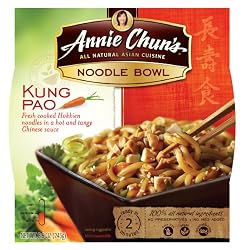 Annie Chun's Kung Pao Noodle Bowl, 8.6-Ounce Units (Pack of 6)