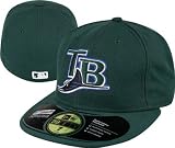Tampa Bay Rays Dark Green 2nd Alternate 2007 Authentic On-Field 59FIFTY Fitted Hat