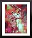 <STRONG>ゴルフ絵画（額付）「スウィング・イン・レッド」／高画質インクジェットプリント</STRONG>