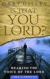 Is That You Lord?: Hearing the Voice of the Lord, a Biblical Perspective