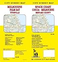 Space Coast, Florida / Cocoa / Melbourne / Brevard Co. Street Map