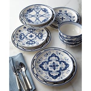 12Piece "Tile" Dinnerware