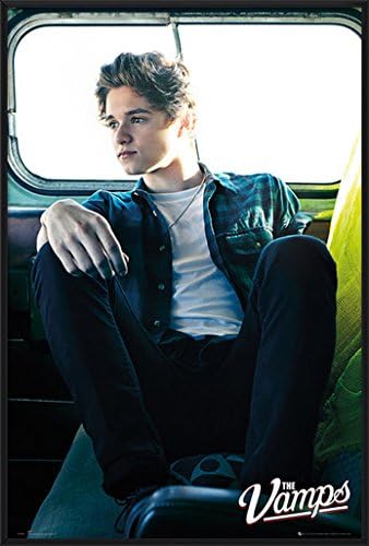 The Vamps - Framed Music Poster / Print (Bradley Solo) (Size: 24" x 36")