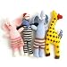 Jungle Animals Knit Rattle Set