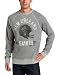 NFL Men's New Orleans Saints Heather Vintage French Terry Raglan
