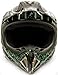 Typhoon Adult ATV MX Helmet Goggles Gloves Gear Combo Matte Green w/Black (XL)