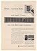 1958 Bell Telephone Labs Number Reader Machine Print Ad