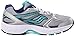 Saucony Women's Cohesion 9 Running Shoe, Silver/Navy/Teal, 7.5 M US