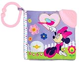 Disney Minnie Mouse Soft Book - Encourages Roleplay, Creativity, and Imagination - Safe and Asthma Friendly