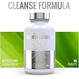 100% Natural Colon Cleanse - Organic Plant Based Detox System To Relieve Constipation & Lose Weight Fast - Sustain Digestive Enzyme Health, Aid Weight Loss & Calm Irritable Bowel Syndrome (IBS)