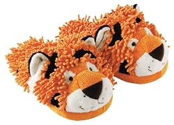 Aromahome Fuzzy Feet Slippers Tiger