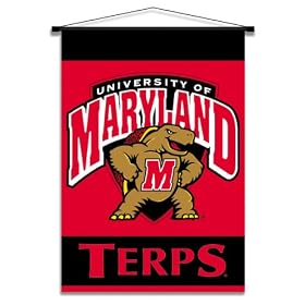 Click here to buy NCAA Maryland Terps Indoor Banner Scroll.