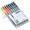 Staedtler 316 WP8 - Folienschreiber Nonpermanent F 8er