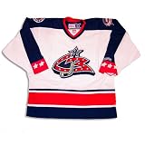 Columbus Blue Jackets Pre 2007 CCM White Replica Jersey