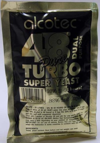 Alcotec 48-hour Turbo Yeast, 135 grams