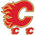 Calgary Flames Removable Logo - 24x24"