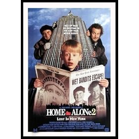 Home Alone 2 (Macaulay Culkin) Framed Movie Poster Print - 27" X 38"