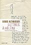 Lettres � H�l�ne