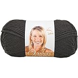 Lion Brand Yarn 860-153 Vanna's Choice Yarn, Black