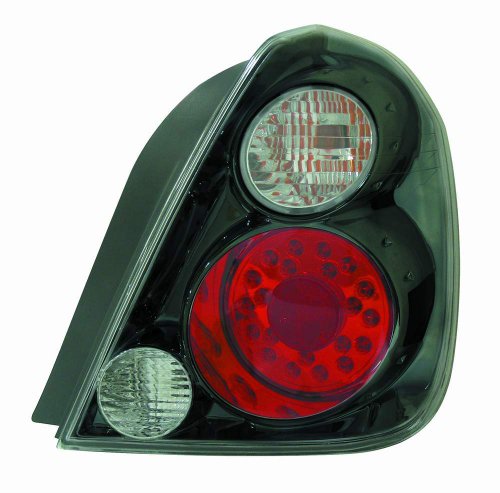 Depo 315-1938PXAS2 Nissan Altima Black LED Tail Light