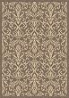 Outdoor Area Rug, Dynamic Rugs Piazza Collection Brown