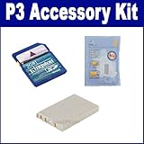 Nikon Coolpix P3 Digital Camera Accessory Kit includes: ZELCKSG Care & Clea ....