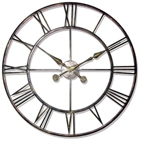 Infinity Instruments The Iron Tower Wall Clock