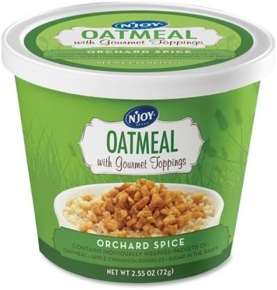 Sugar Foods Corp Oatmeal Cup, Orchad Spice, 8/Ds, Green