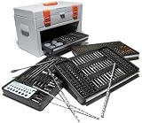 Denali 300-Piece Drill Accessory Set with 3 Drawer Chest
