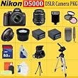 Nikon D5000 12.3 MP DX Digital SLR Camera with 2.7-Inch Vari-angle LCD