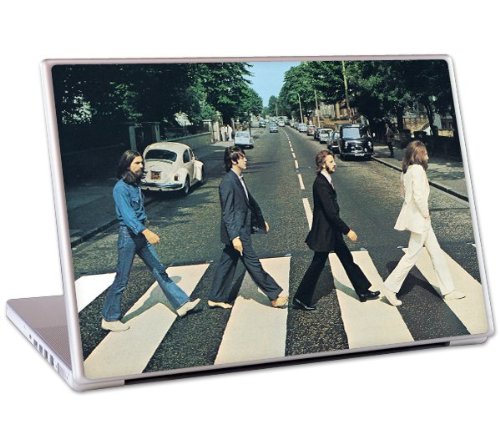 Music Skins MS-BEAT10012 17 in. Laptop For Mac & PC- The Beatles- Abbey Road Skin