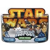 Star Wars Galactic Heroes Episode 2 Junior Figure 2 Pack Han Solo & Leia