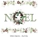Rubber Stamp Tapestry Noel Stamp Set