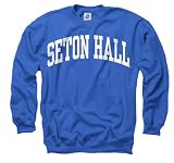 Seton Hall Pirates Royal Arch Crewneck Sweatshirt