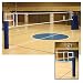 Sporting Goods : Alumagoal Volleyball Ultimate Telescopic System without Judges Stand