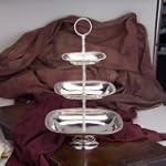 Godinger 3 TIER STAND SQ.PLATES