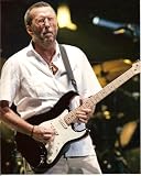 Eric Clapton On Stage w/Guitar 16x20 Photo